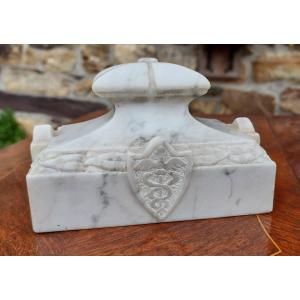 Caduceus Marble Pharmacy Paperweight 