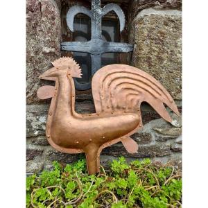 Rooster Weathervane Handcrafted By Daniel Rebour