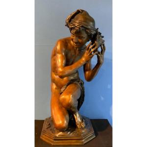 Bronze Carpeaux Pêcheur Napolitain Susse 