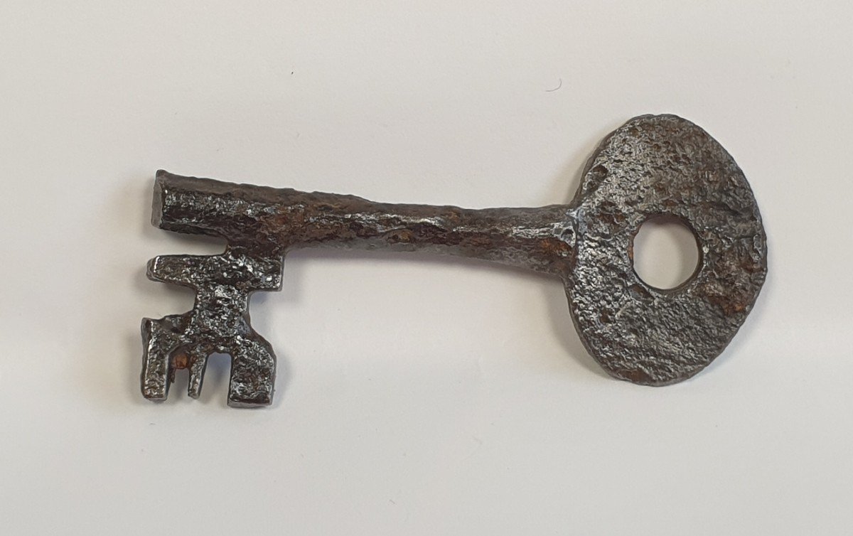 Clef Gothique XIVe siècle 8cm