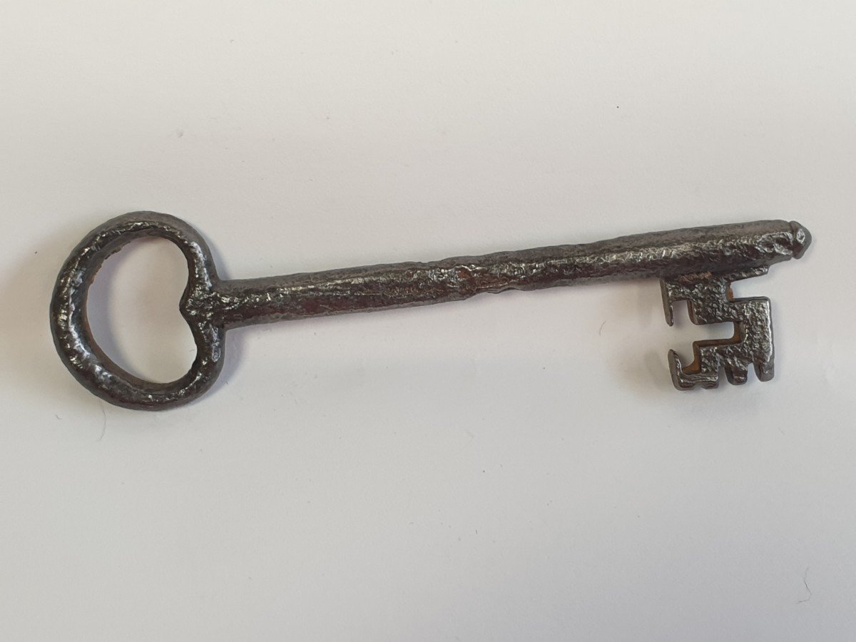Gothic Key 14th Century (ring) 11.5cm-photo-4