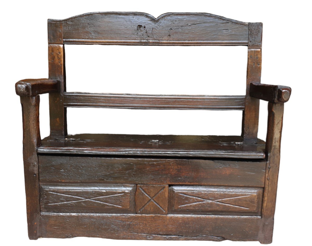 Small Chest Bench 17th Century 
