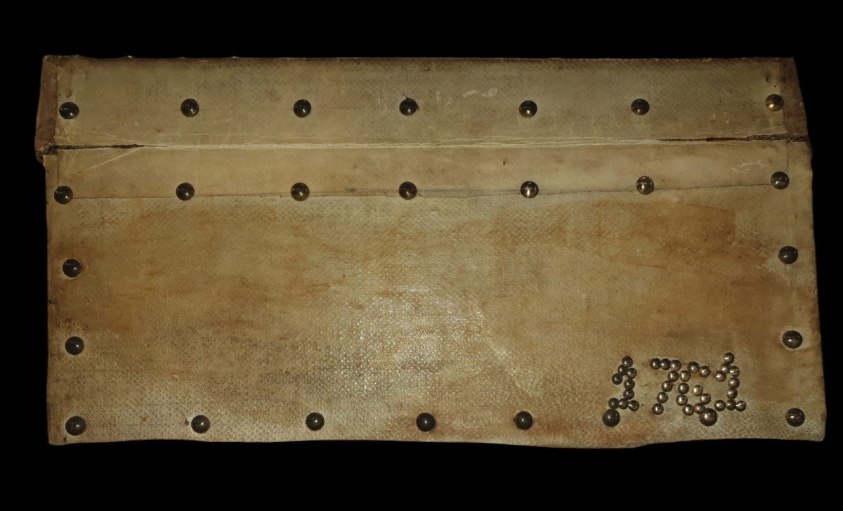 Studded Box Dated 1761-photo-1