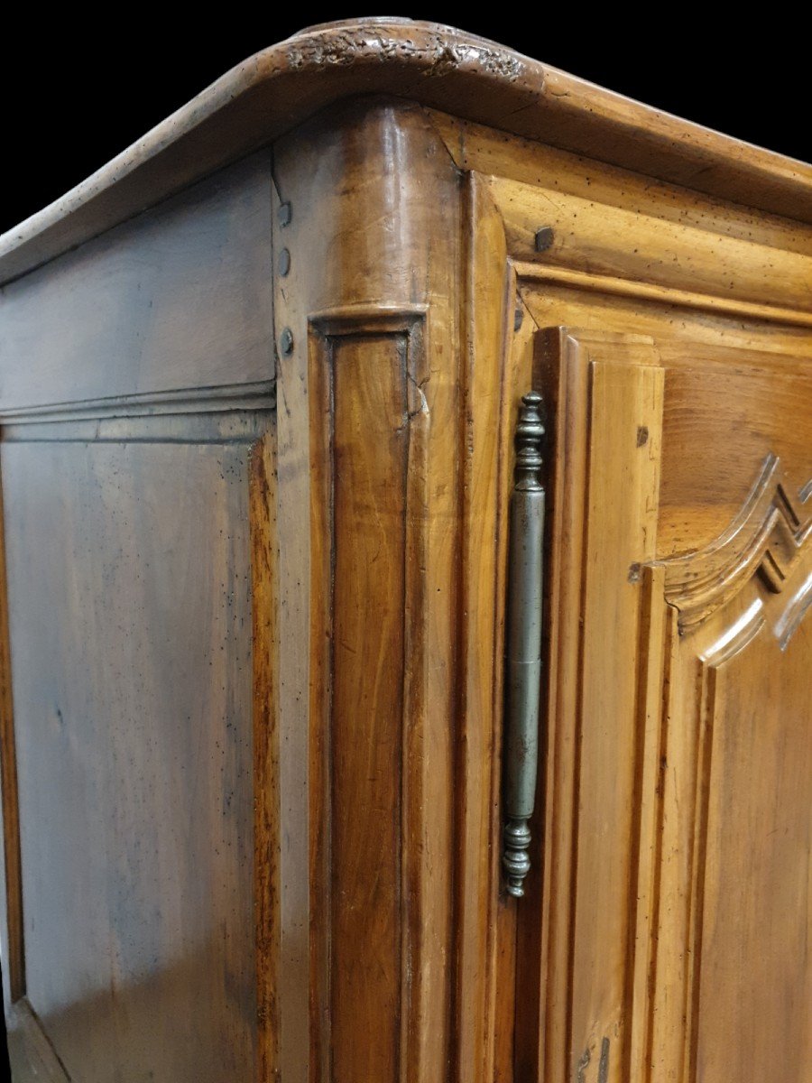 18th Century Three-door Sideboard In Blond Walnut -photo-4