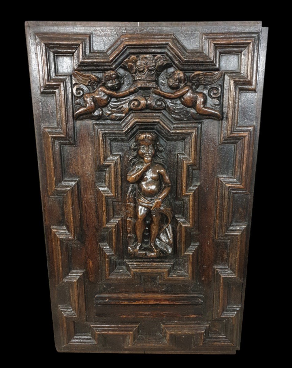 17th Century Flanders Apple Panel 