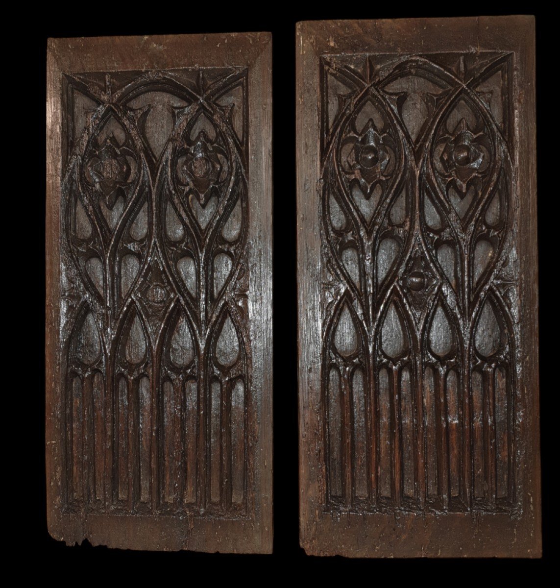 Pair Of 15th Century Gothic Panels 