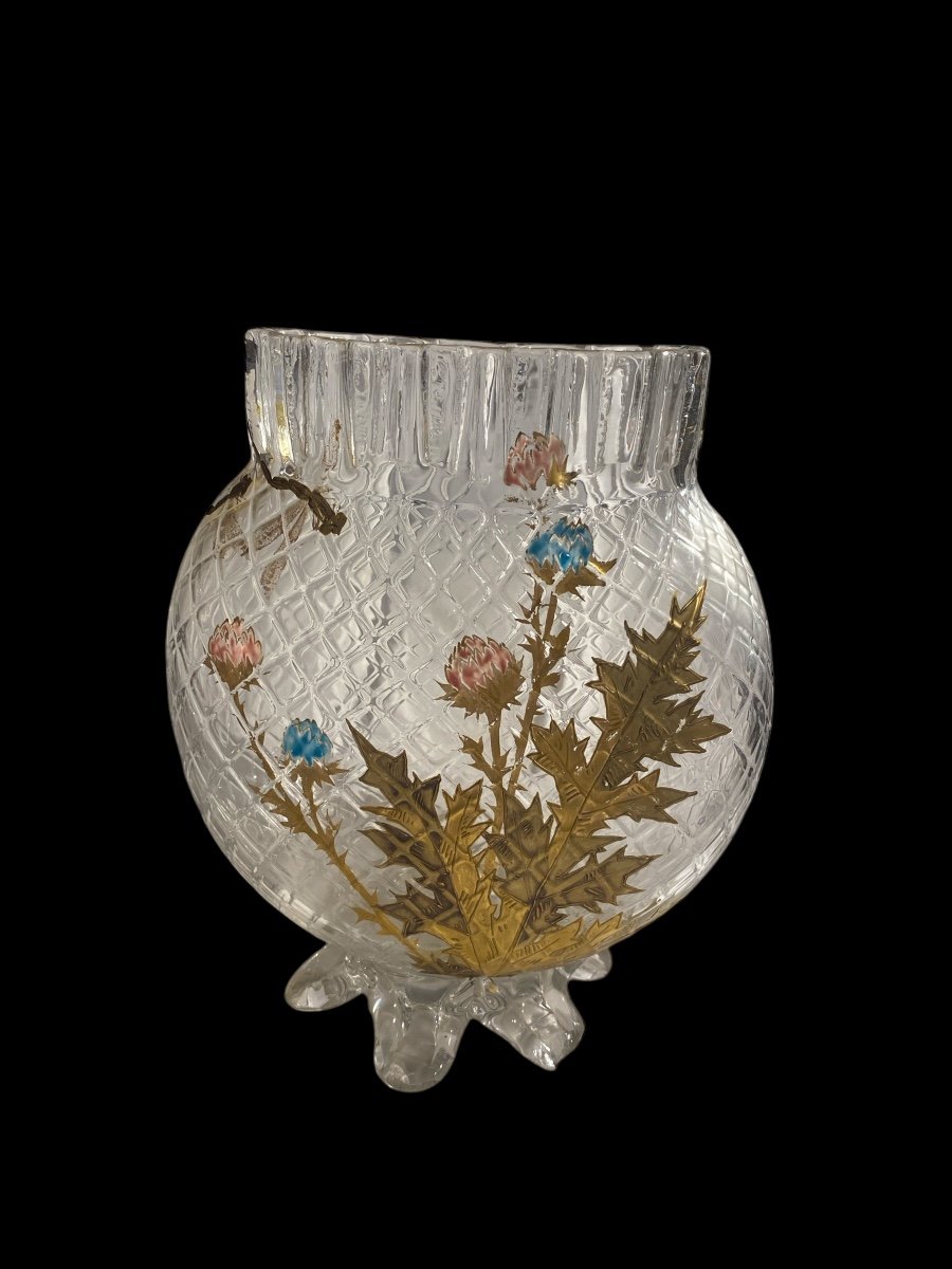 Paire De Vases Art Nouveau -photo-3