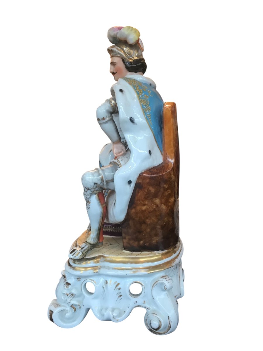 Paire De Personnages En Porcelaine -photo-1