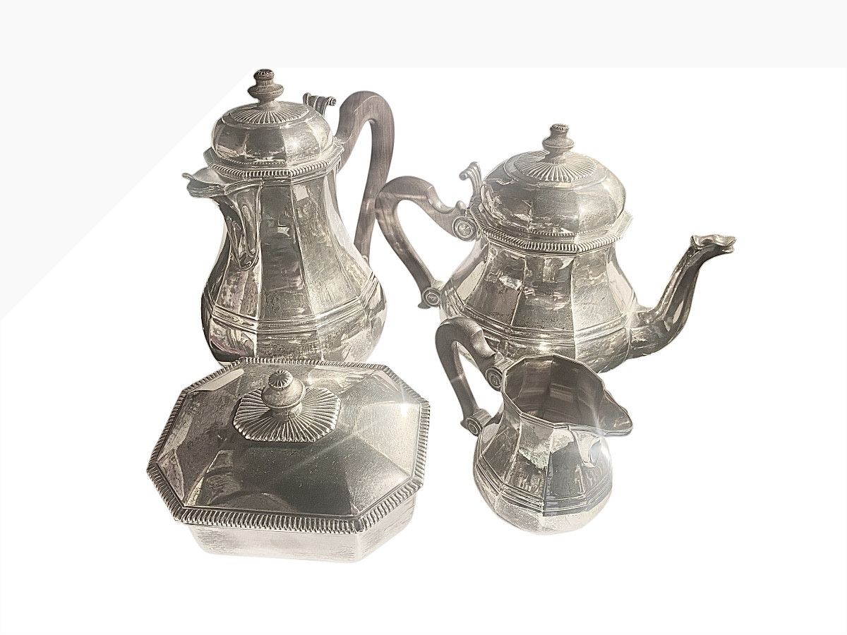 Puiforcat 4-piece Silver Service