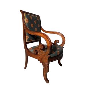 Rare 19th Century Rosewood Armchair