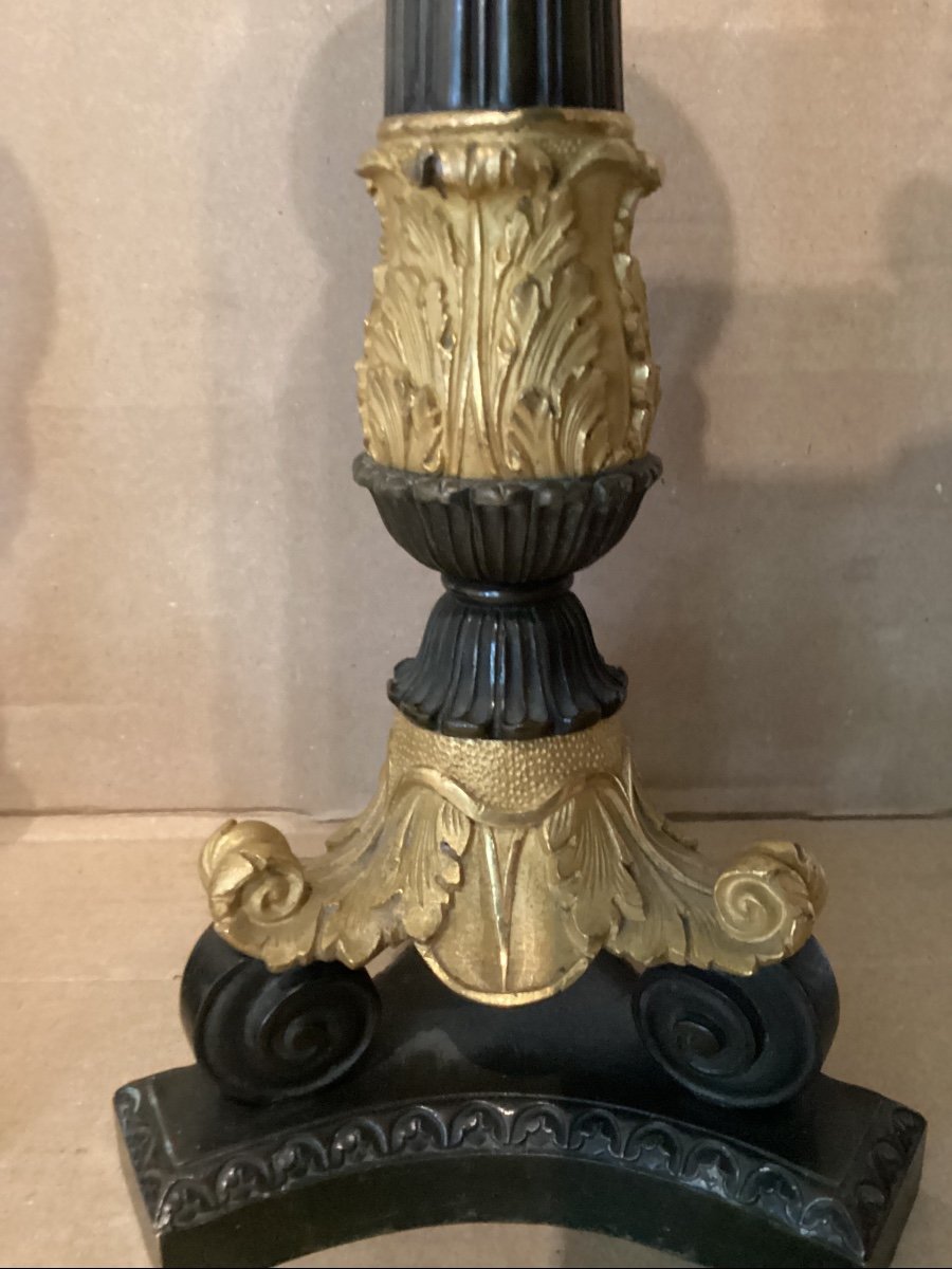 Pair Of Restoration Candlesticks-photo-2