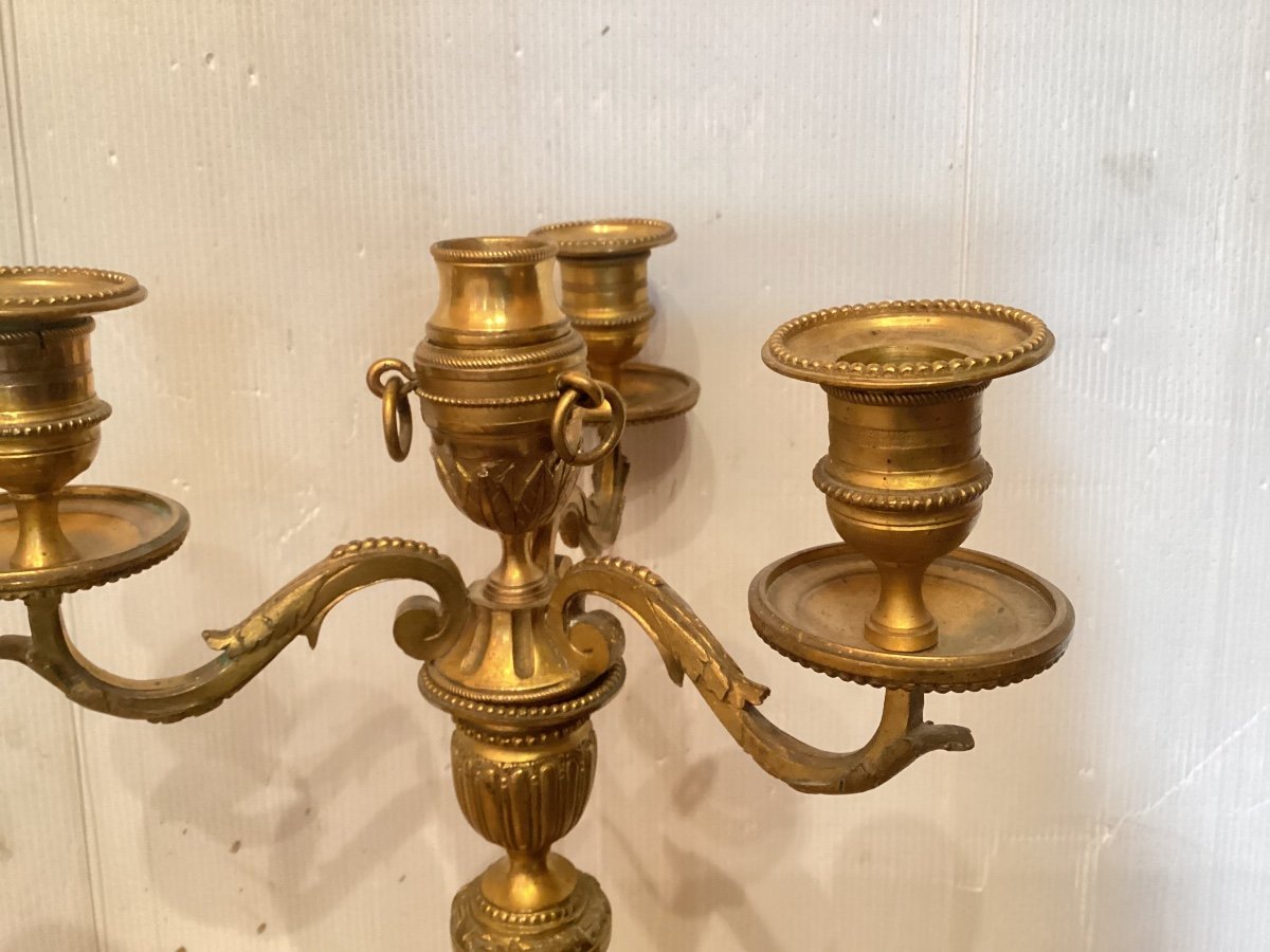 Pair Of Louis XVI Candelabra-photo-4