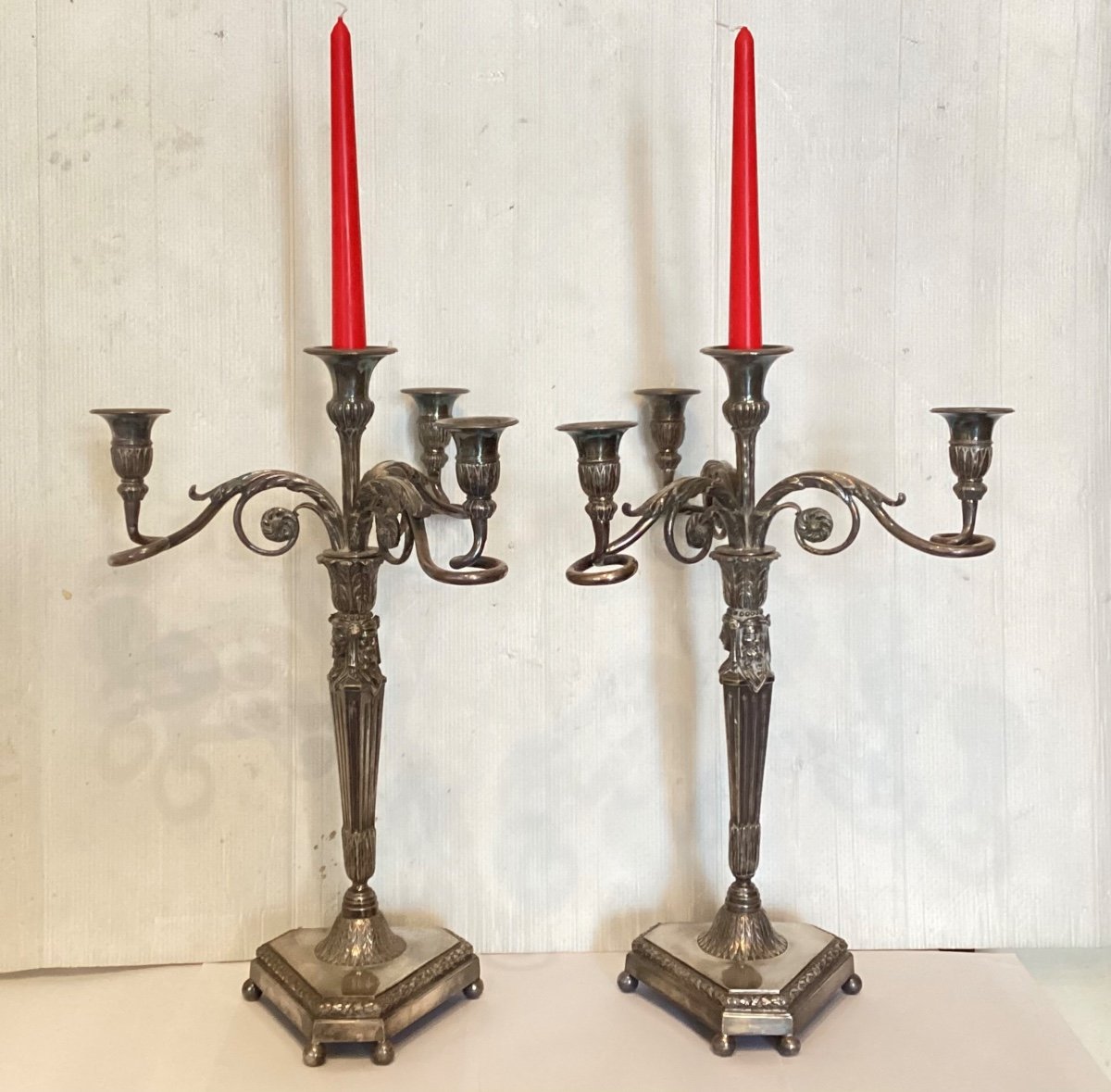 Pair Of Second Empire Candelabra