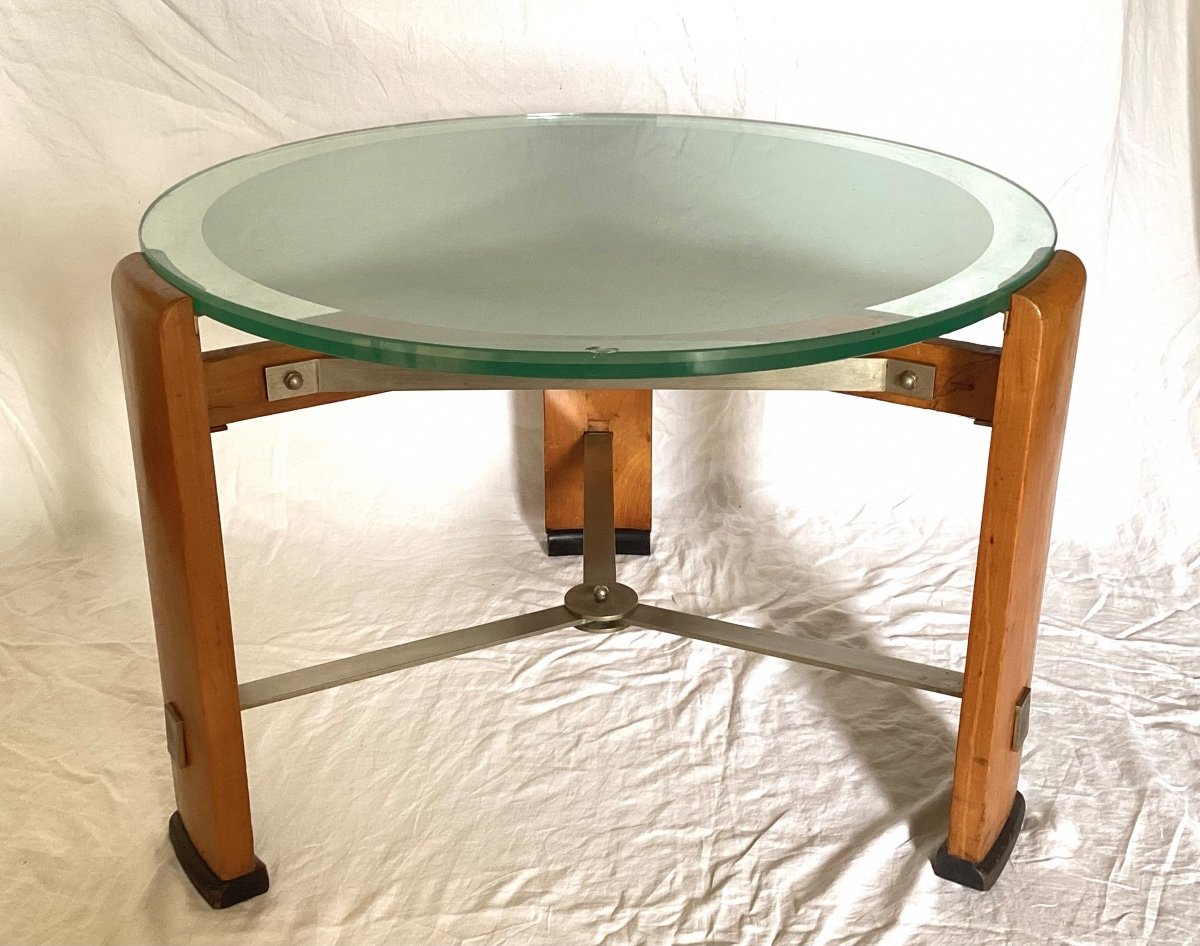 Art Deco Pedestal Table