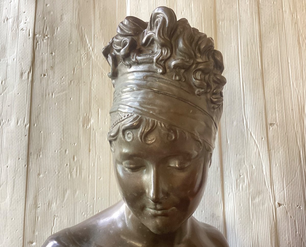 Bronze Bust Of Madame Récamier-photo-2