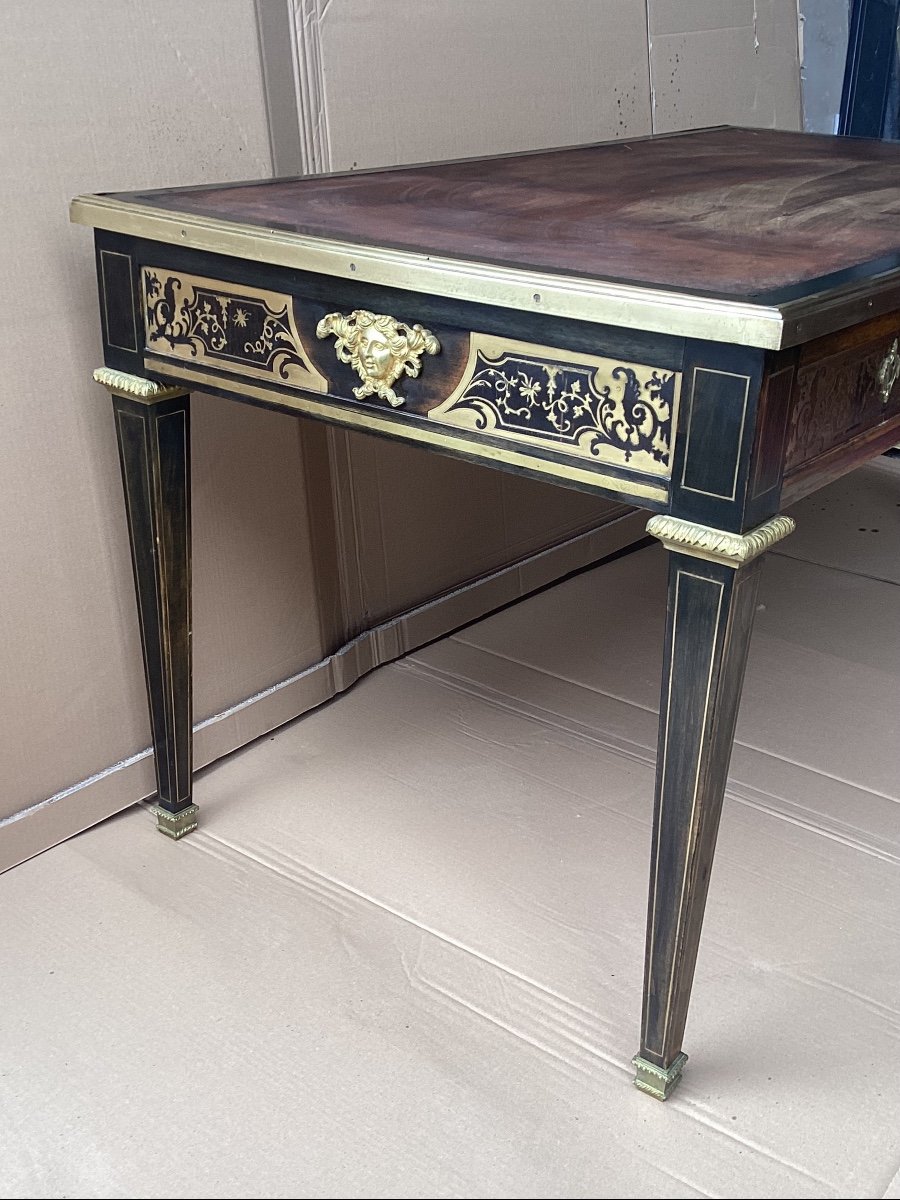 Bureau Plat Louis XVI -photo-2