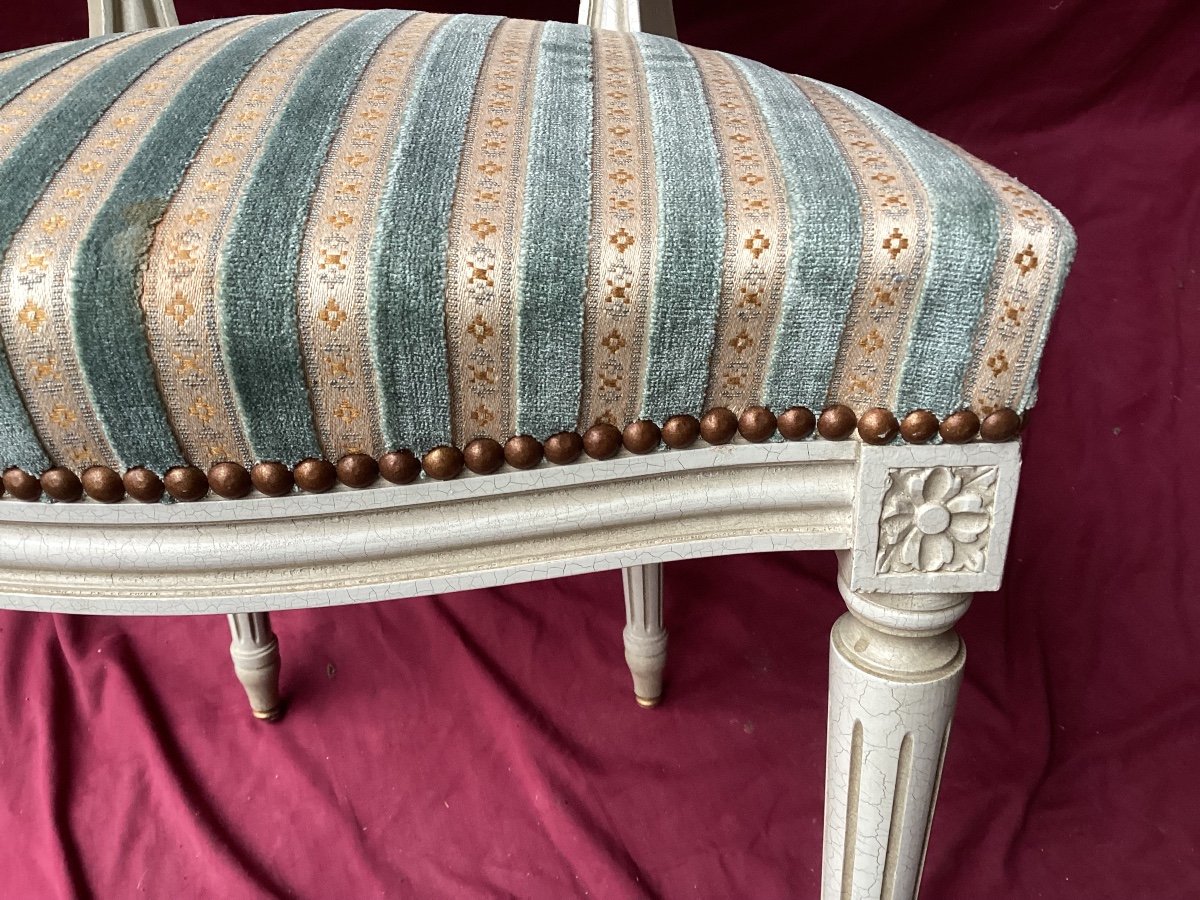 Series Of Six Louis XVI Chairs-photo-5