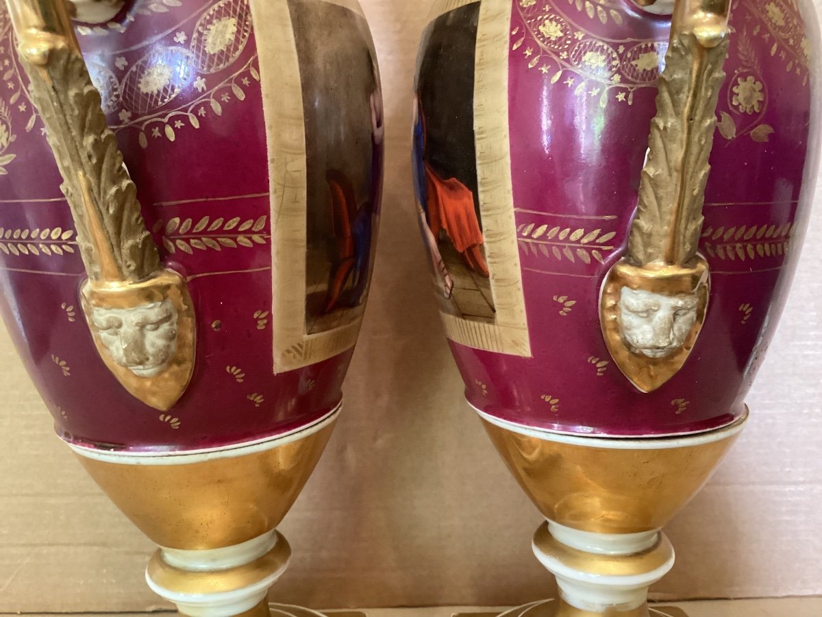 Pair Of Empire Vases -photo-2