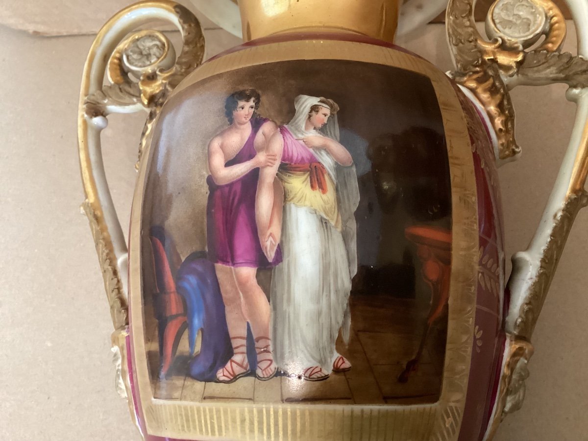 Paire De Vases Empire -photo-7