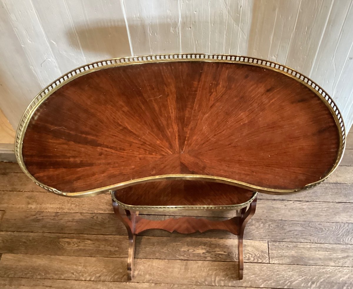 Louis XV Kidney Table -photo-3