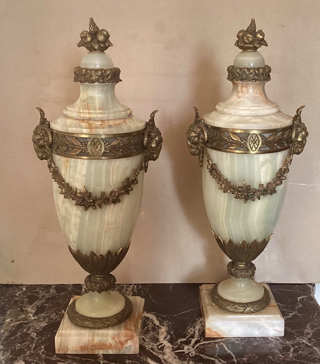 Pair Of Louis XVI Cassolettes 