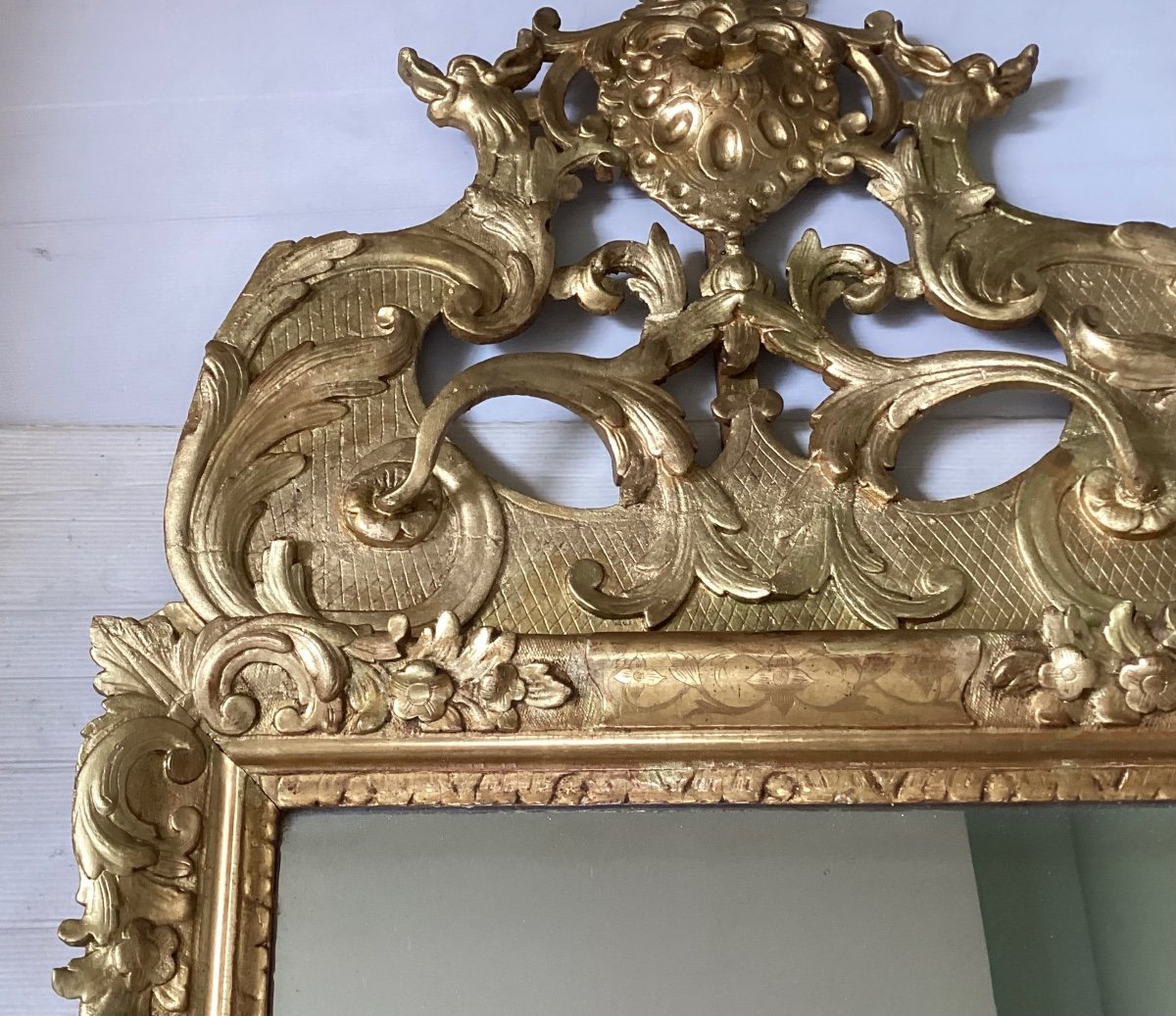 18th Century Regency Mirror -photo-4