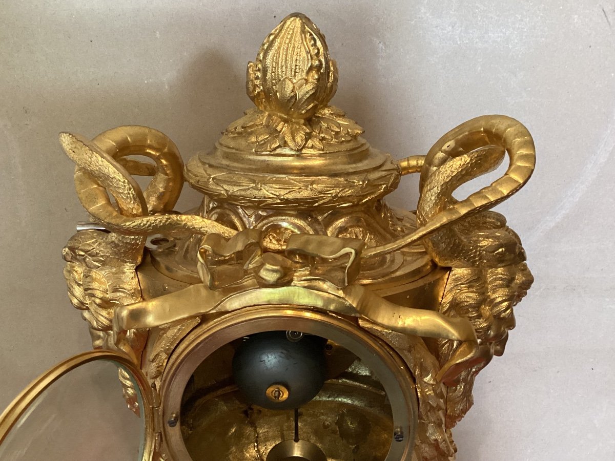 19th Century Golden Clock -photo-5