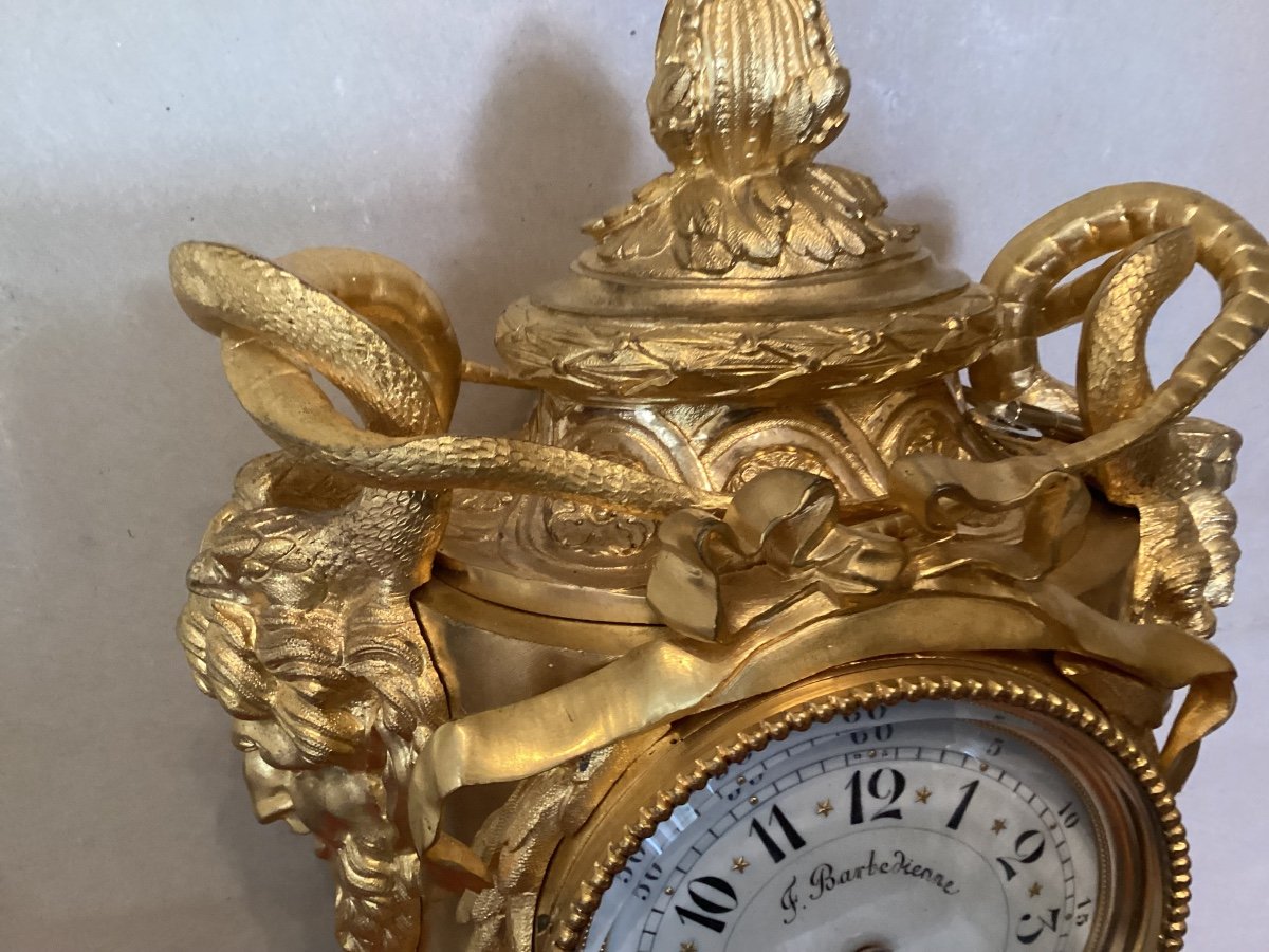 19th Century Golden Clock -photo-8