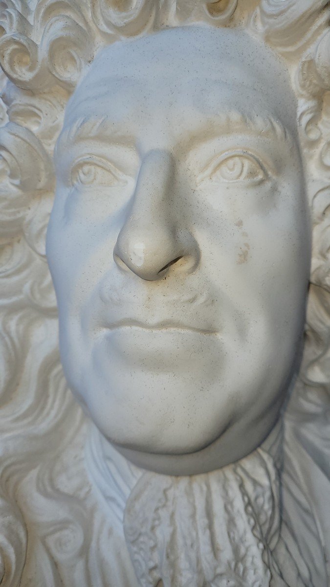 Important Bust Of Edouard Colbert-photo-4