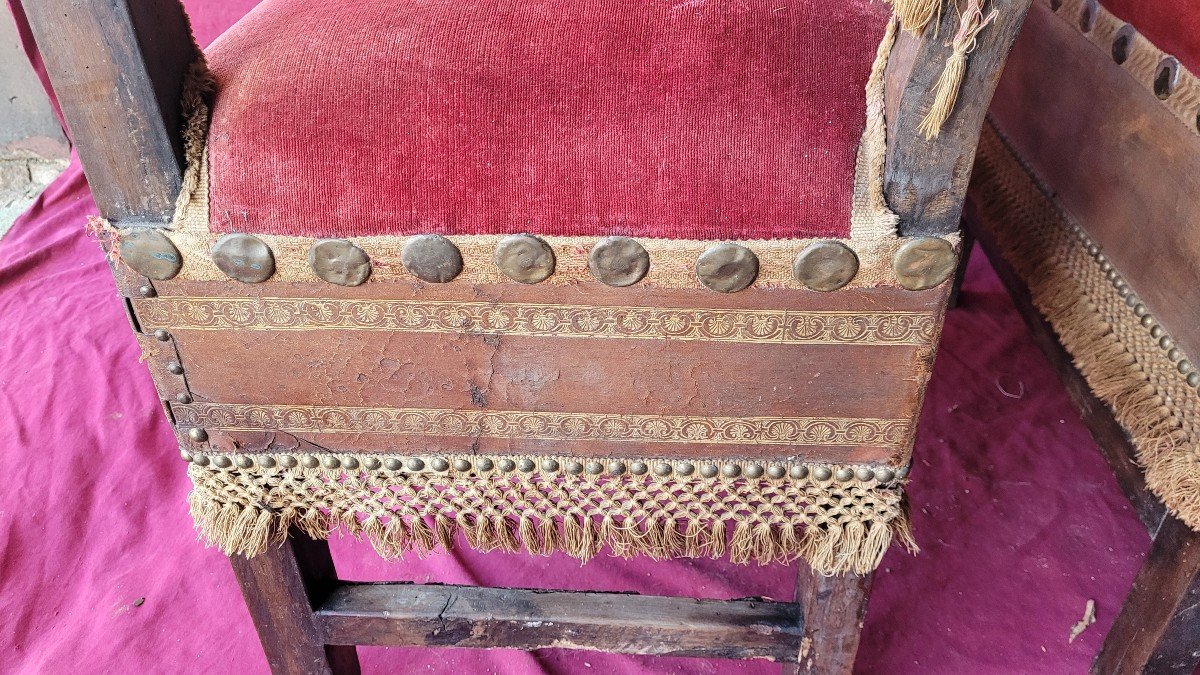 Paire De Fauteuils De Château -photo-1