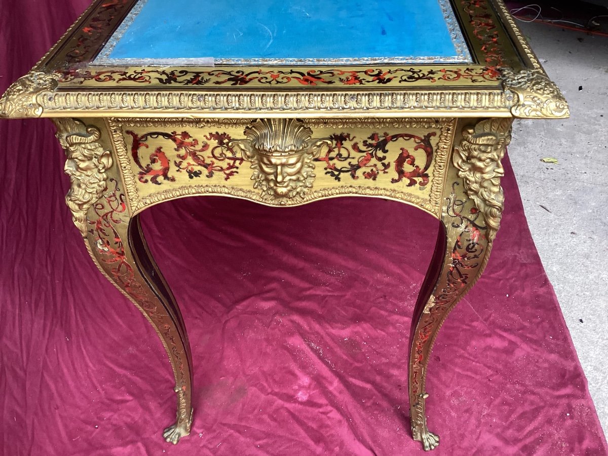 Louis XV Boulle Marquetry Desk -photo-8