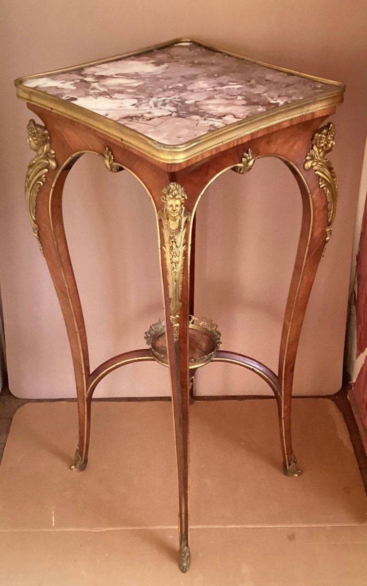 Louis XV Pedestal Table -photo-4