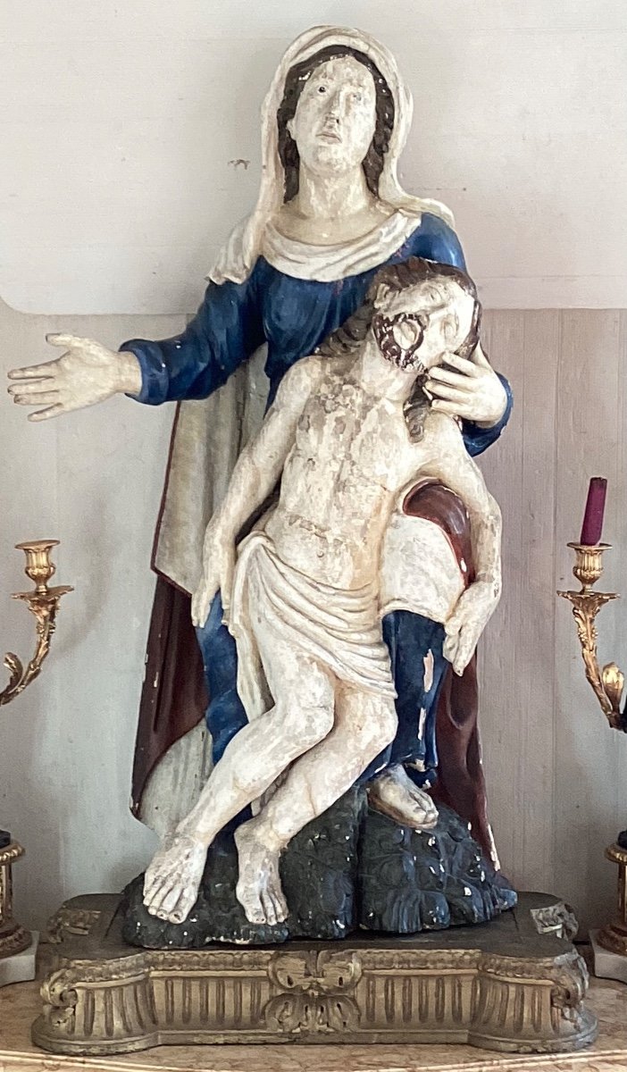 Important Pietà From The 18th Century 