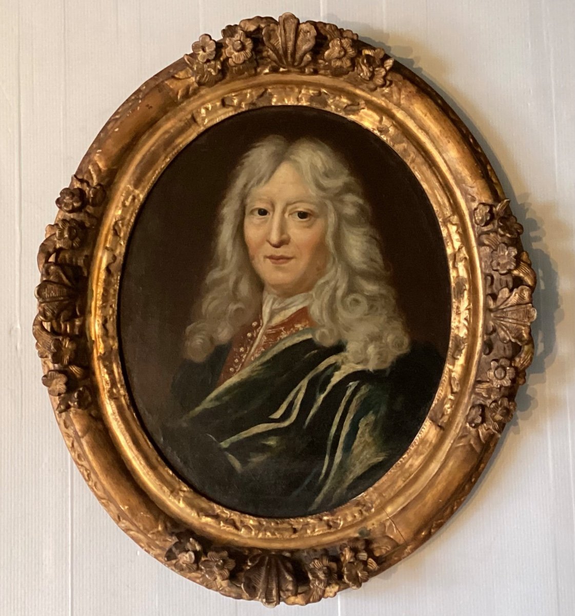 Portrait Of A Nobleman 18th Century 