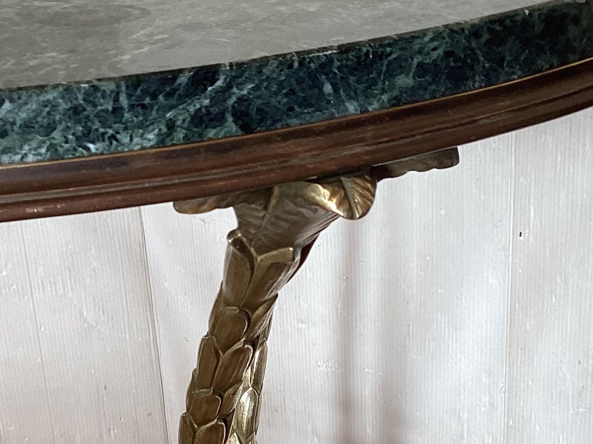 Bronze Pedestal Table, Early 20th Century -photo-6