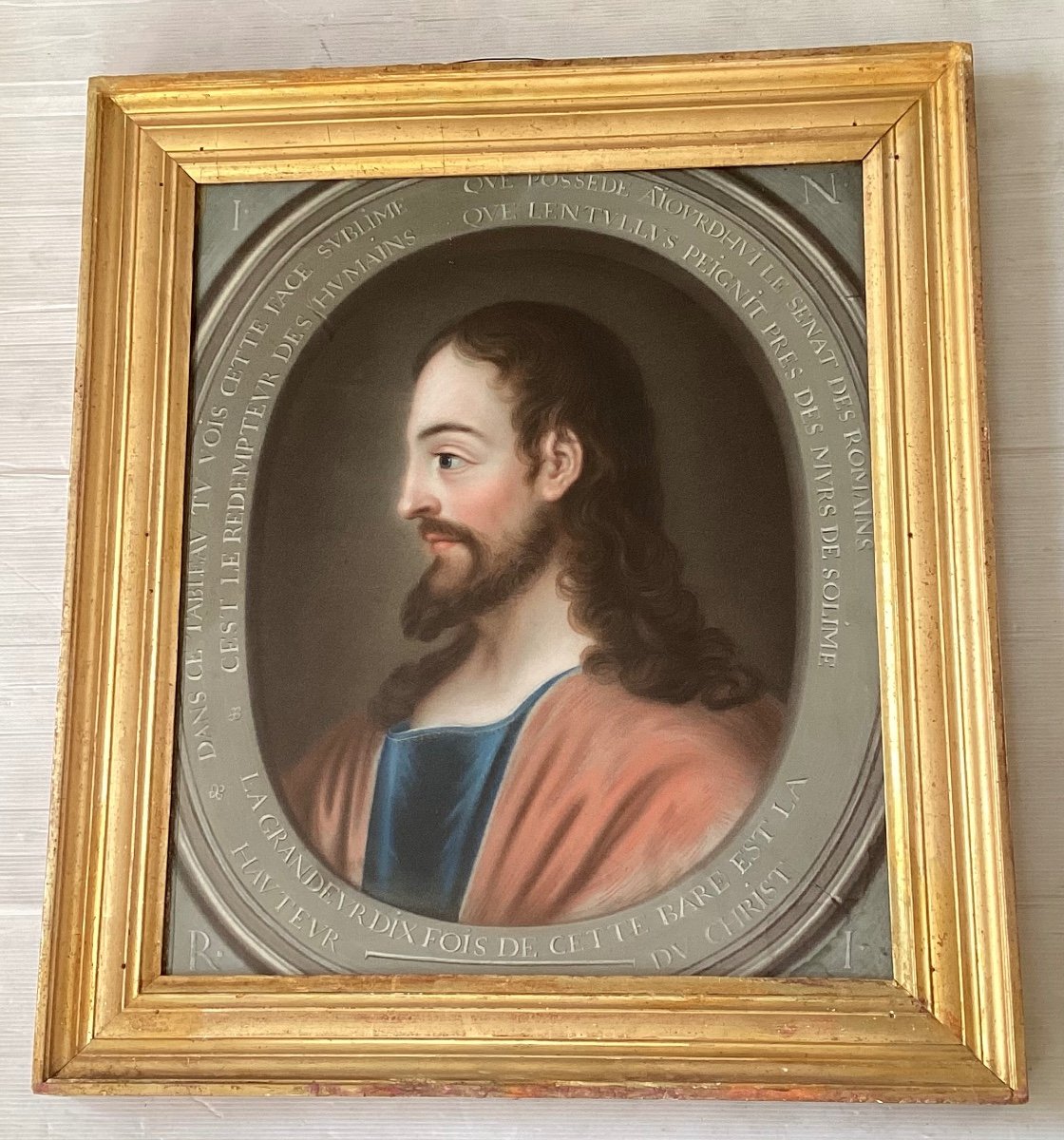 Portrait Of Jesus 17th Century 