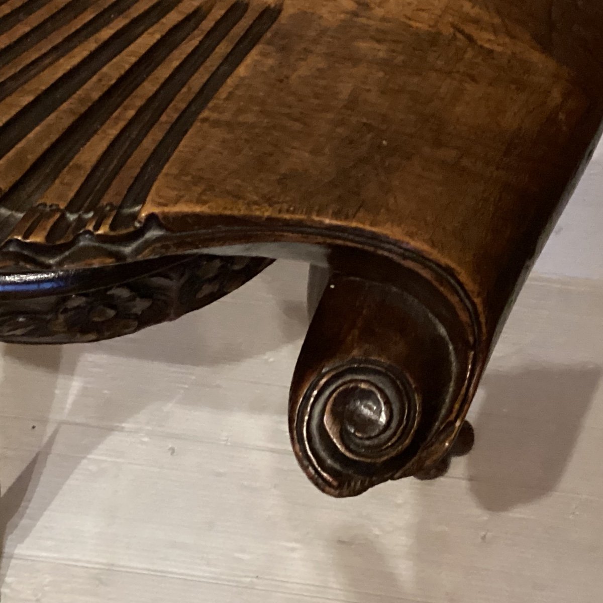 19th Century Harpist Stool -photo-1