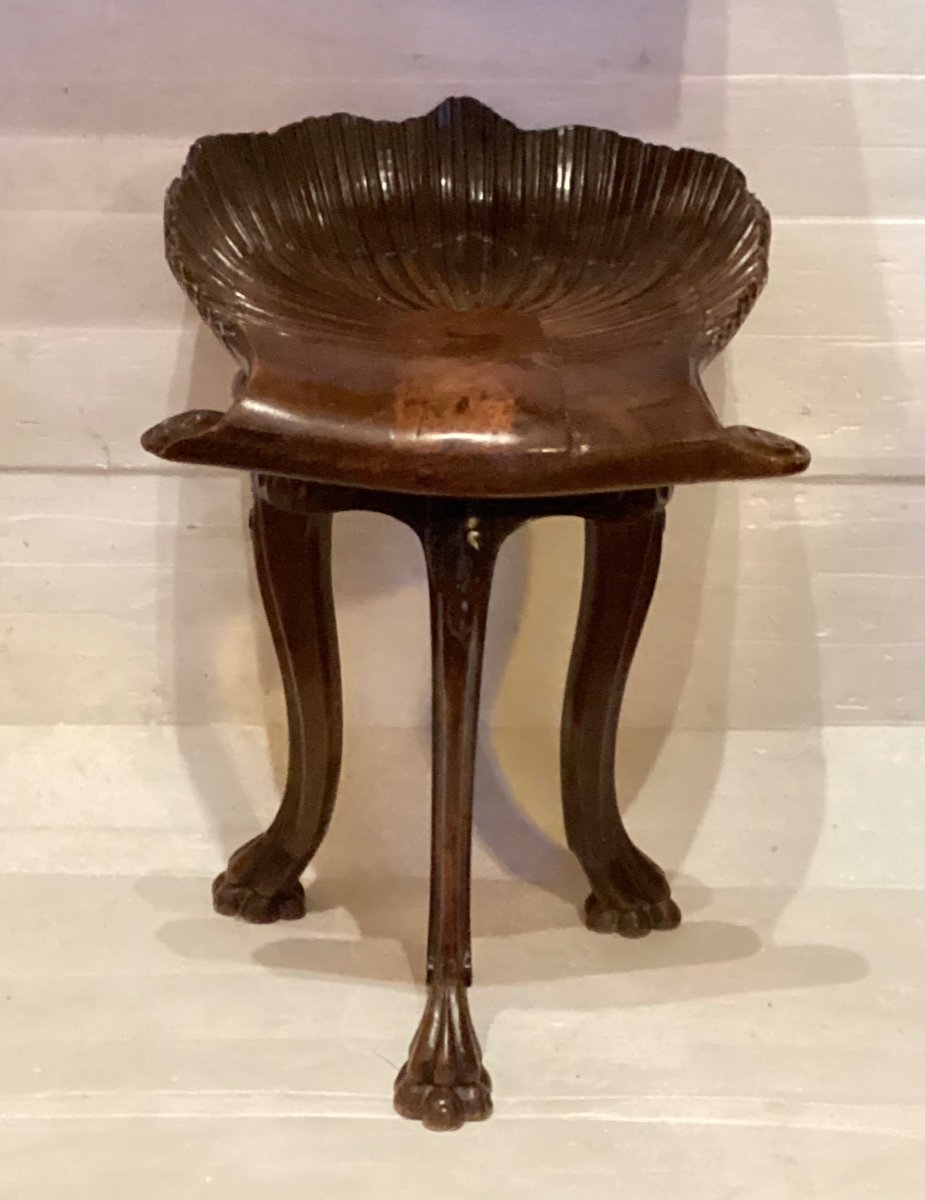 19th Century Harpist Stool 