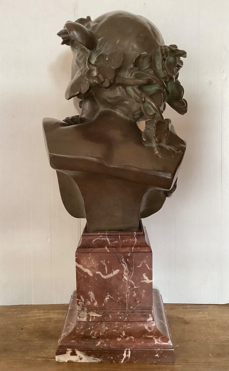 Jean-baptiste Carpeaux Bronze “the Mischievous One”-photo-4