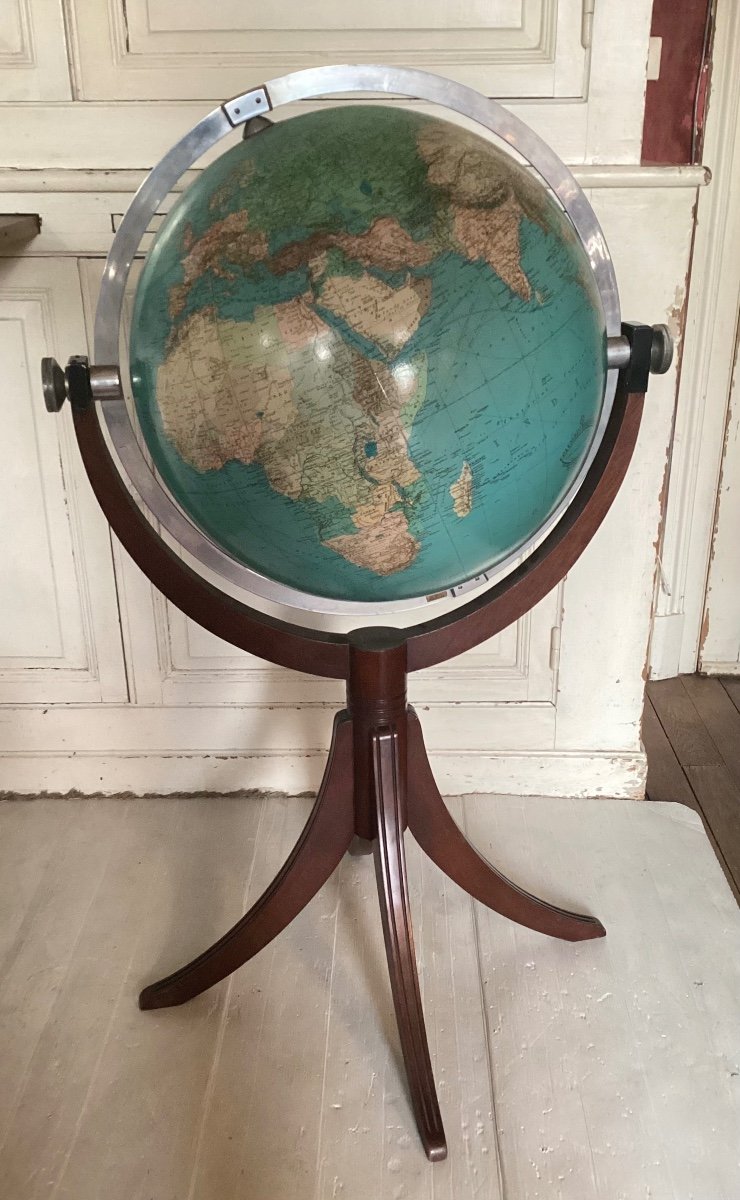 Globe De Parquet Colombus -photo-2