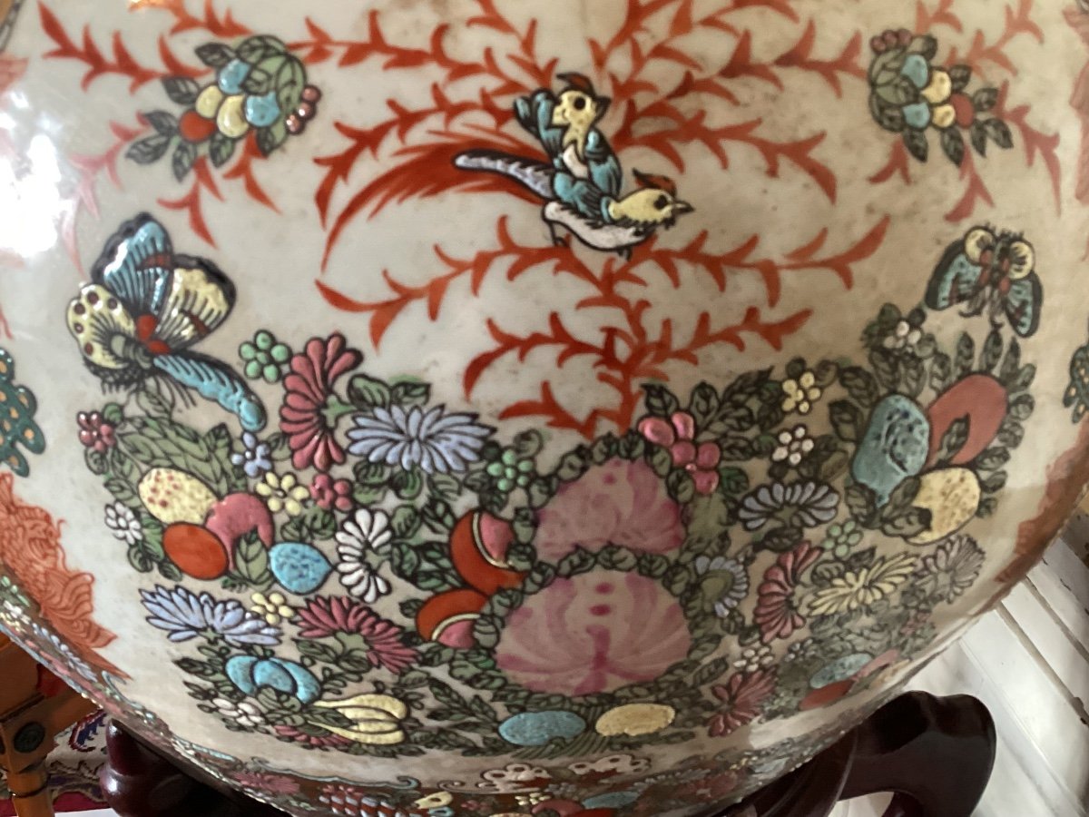 Paire de vases en porcelaine chinoise-photo-4