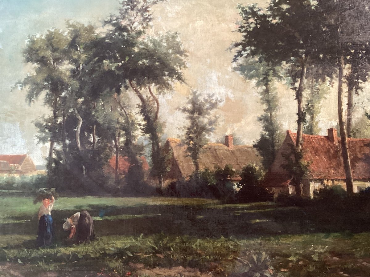 Gaston Lecreux 1846-1914 « paysage »-photo-6