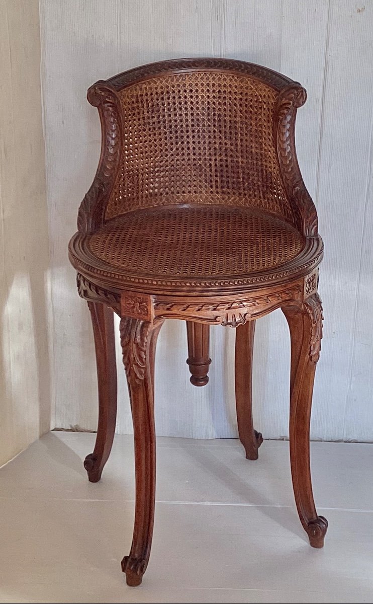 Louis XV Harpist Chair 