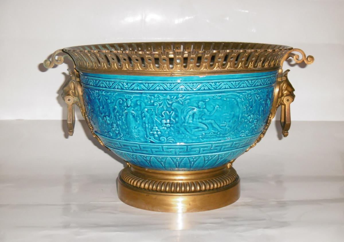 Bronze Mounted Cup