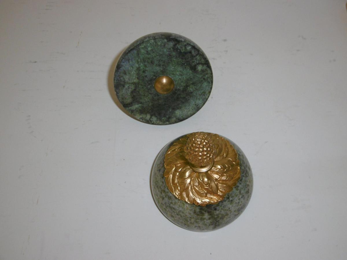 Pair Of Porphyry Cassolettes-photo-4