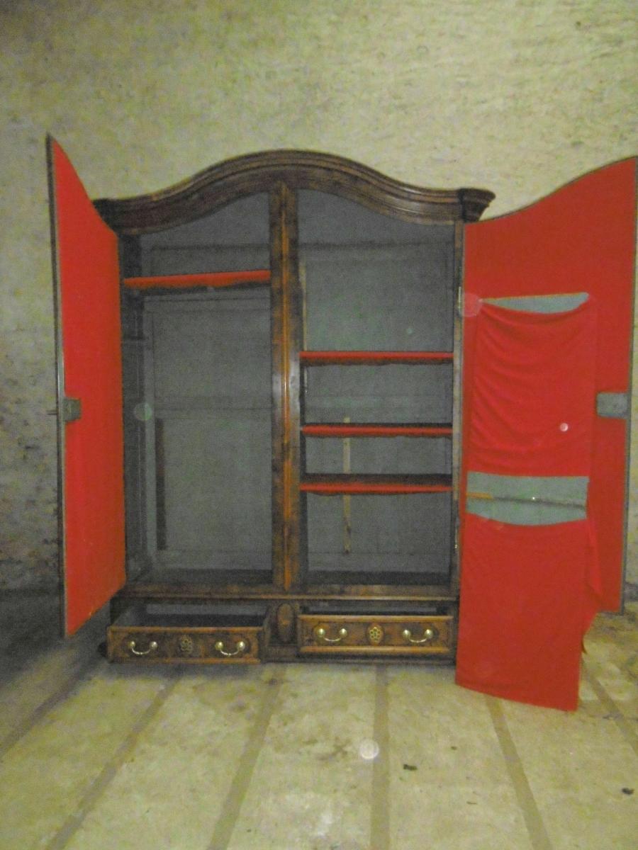 Importante Armoire De Château 18ème-photo-5