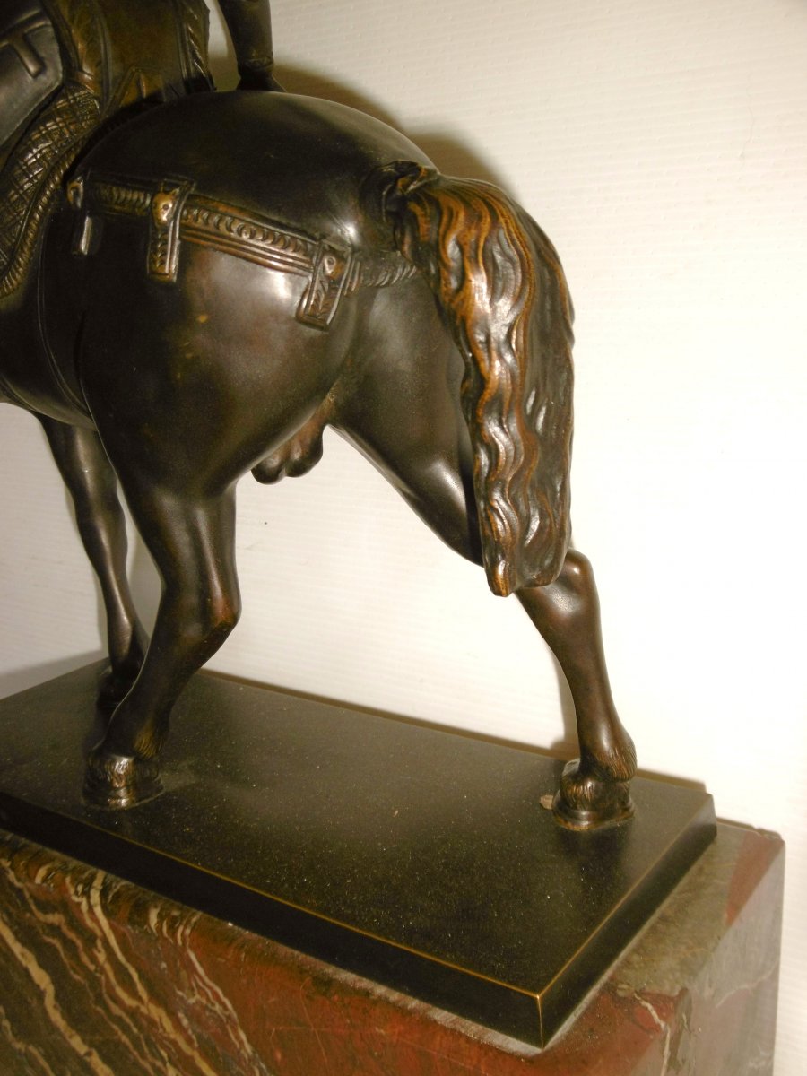 Bronze Rider Statue-photo-2