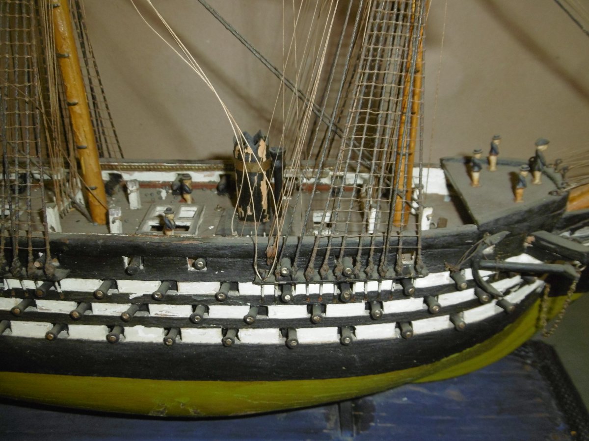 Maquette du bateau "Le Conquérant"-photo-4