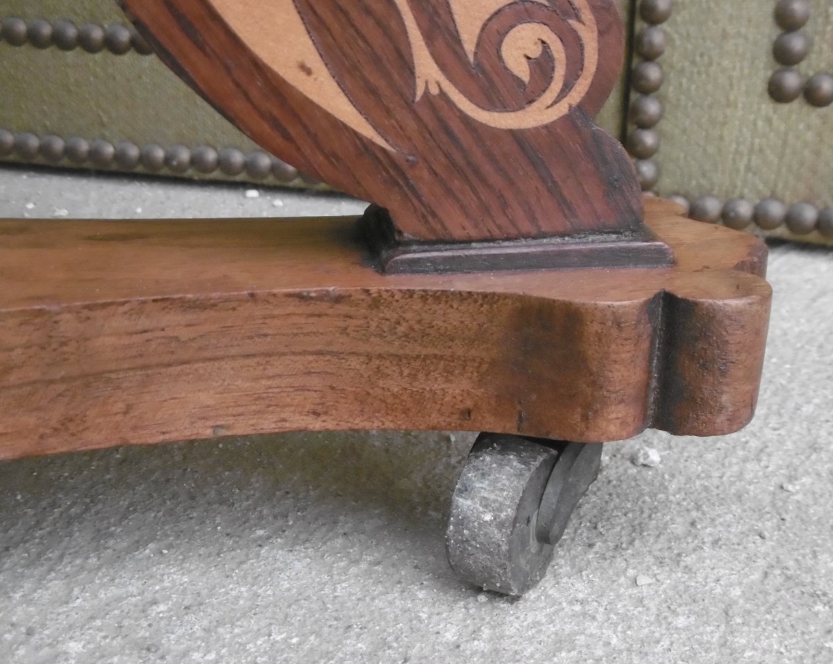 Inlaid Pedestal Table-photo-5