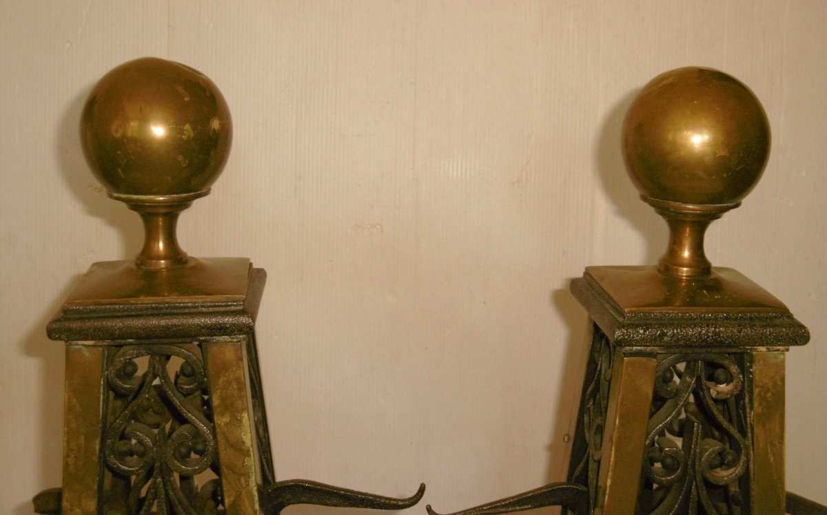 Pair Of Andirons-photo-1